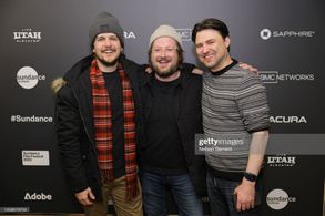 Anthony Vanchure, Clark Baker and Mike James Gallagher at the Sundance 2023 Premiere of Onyx the Fortuitous