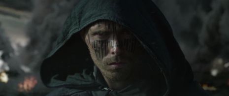 Danny Shayler as Joshua, The Shaman, in the film THE SHAMAN