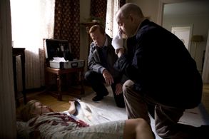 Mats Bergman and Krister Henriksson in Wallander: Hämnden (2009)