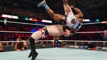 Raymond Rowe and Ettore Ewen in WWE Survivor Series (2019)