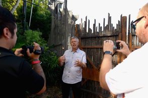 Mike West at an event for Skull Island: Reign of Kong (2016)