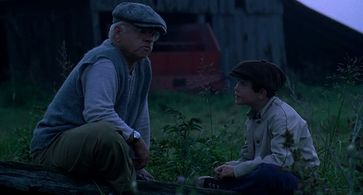 Mickey Rooney and Kelly Reno in The Black Stallion (1979)