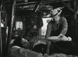Miguel Inclán and Diana Ochoa in The Young and the Damned (1950)