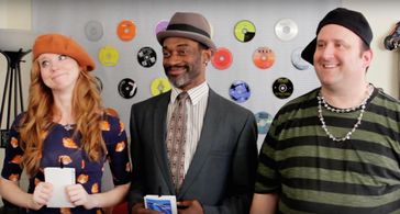 LeJon, Ian Scott Rudolph, and Caroline Gayle in Jimmy & The Blitz (2015)