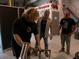 Paul Teutul Sr., Michael Teutul, and Vincent DiMartino in American Chopper: The Series (2003)