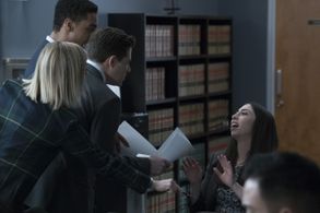 Susannah Flood, Rege-Jean Page, Ben Rappaport and Olivia Sandoval in For The People