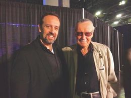 Stan Lee and Randall Lobb