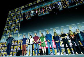 Victoria Alonso, Stephen Broussard, Louis D'Esposito, Kevin Feige, Brad Winderbaum, Trinh Tran, Jonathan Schwartz, Nate 