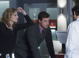 Kristin Lehman, Jeff Weddell, and Brendan Penny in Motive (2013)