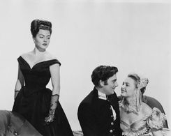 Donna Reed, Lana Turner, and Richard Hart in Green Dolphin Street (1947)