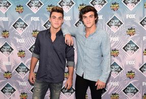 Grayson Dolan and Ethan Dolan