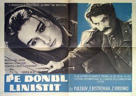 Pyotr Glebov and Zinaida Kirienko in Quiet Flows the Don (1957)