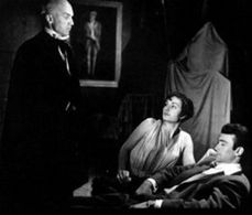 Ayfer Feray, Atif Kaptan, and Bülent Oran in Dracula in Istanbul (1953)