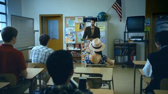 Still from the pilot of Homeroom (2017).