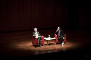 Richard Dawkins and Lawrence Krauss in The Unbelievers (2013)