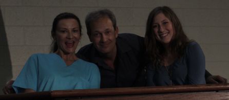 Frank Piciullo, Leanne Whitewolf-Charlton, and Nell Decker as 'The Butler Family', from the movie 