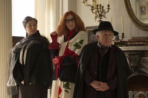 Robin Bartlett, Frances Conroy, and Leslie Jordan in American Horror Story (2011)