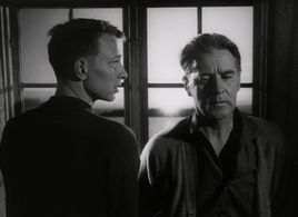 Gunnar Björnstrand and Lars Passgård in Through a Glass Darkly (1961)