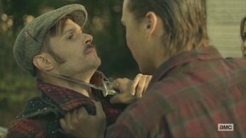 From Fear the Walking Dead Episode 403. With Frank Dillane.