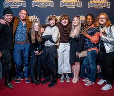 SModcastle Film Festival with the cast of 