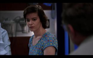 Emily Hinkler and Oliver Platt in Chicago Med