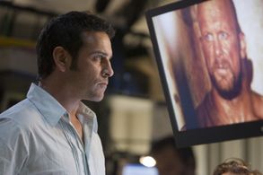 Steve Austin, Christopher James Baker, and Robert Mammone in The Condemned (2007)