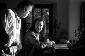 Alexandru Dabija and Teodor Corban in Aferim! (2015)