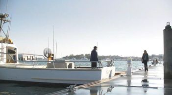 Jorja Fox and William Petersen in CSI: Immortality (2015)