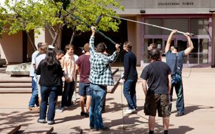 Jason Michael Brescia directing Jason Mewes and the 