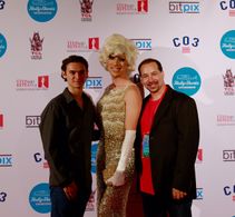 Dennis Larkin, Alec Norris, and Razmig Ashjian at an event for Not Your Average Joe (2016)