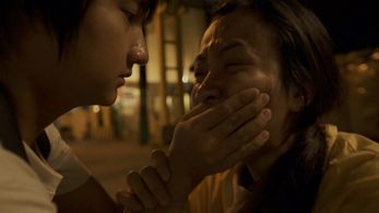 Sheenly Gener and Dylan Ray Talon in Ang mga turo ng gabi (2018)