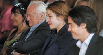 Niels Arestrup, Émilie Dequenne, and Tahar Rahim in Our Children (2012)