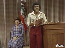 Fritzi Burr and Haywood Nelson in What's Happening!! (1976)