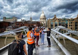 Our film shoot in London