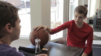 Cody Jarvis and Matthew Becker in Up on High Ground (2014)