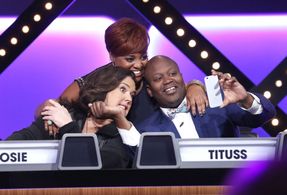 Rosie O'Donnell, Sherri Shepherd, and Tituss Burgess in Match Game (2016)