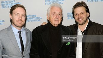 Matthew Miele, Harry Benson, and Justin Bare in Harry Benson: Shoot First (2016)