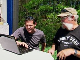 Marc Springer and Jarrett Joyce in Shipping Wars (2012)