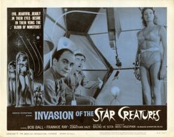Robert Ball and Frank Ray Perilli in Invasion of the Star Creatures (1962)