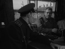 Nikolay Grinko and Stepan Krylov in Ivan's Childhood (1962)