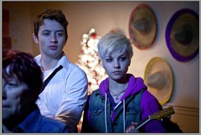 Johnny Pacar and Liz E. Morgan in The Remaining (2014)