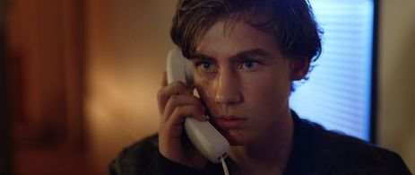 Brady Hepner on the set of Killer Babes and the Frightening Film Fiasco