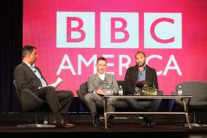 Dominic Monaghan and Paul Kilback at an event for Wild Things with Dominic Monaghan (2012)