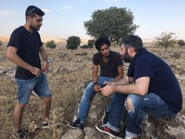 Filming Syrian revolutionary icon Abdul Baset Al-Sarout for 