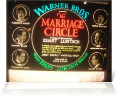 Monte Blue, Creighton Hale, Adolphe Menjou, Harry Myers, Marie Prevost, and Florence Vidor in The Marriage Circle (1924)