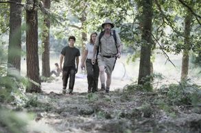 Carine Crutzen, Gijs Scholten van Aschat, and Alex Hendrickx in The Pool (2014)