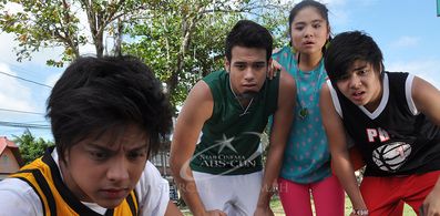 Paul Salas, Sharlene San Pedro, Daniel Padilla, and Kit Thompson in Must Be... Love (2013)