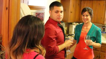 Gia Franzia and Patrick Moreira in Heavy Makeup (2015)