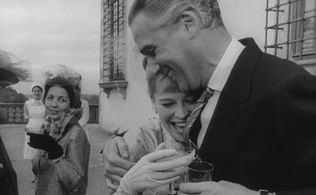 Julie Christie and José Luis de Vilallonga in Darling (1965)