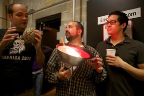 On the set of Flesh Eaters: a love story w Kris Roselli